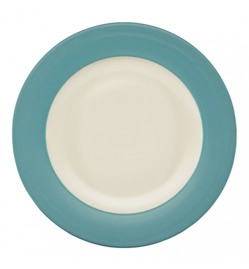 Colorwave Turquoise 27cm Rim Dinner Plate (Set of 2)