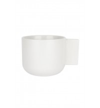 White I?igo Tab Ceramic Espresso Cup