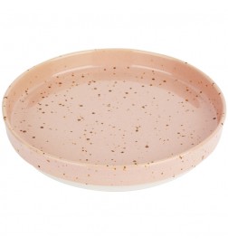 Medium Pink Amity Speckle Ceramic Plate