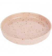 Small Pink Amity Speckle Ceramic Plate